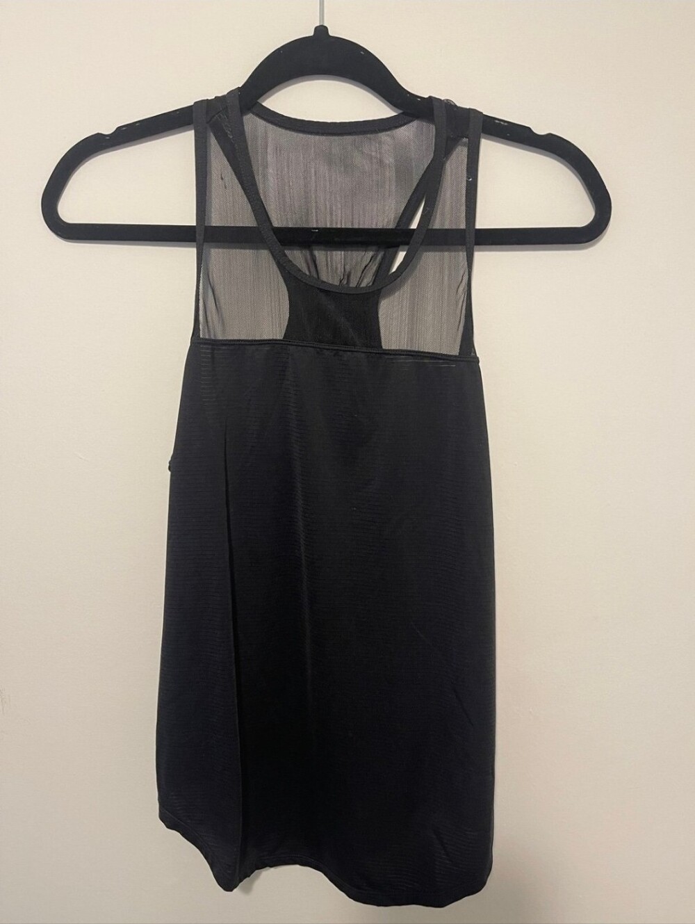 Xersion Black Athletic Tank Top with Mesh Yoke
